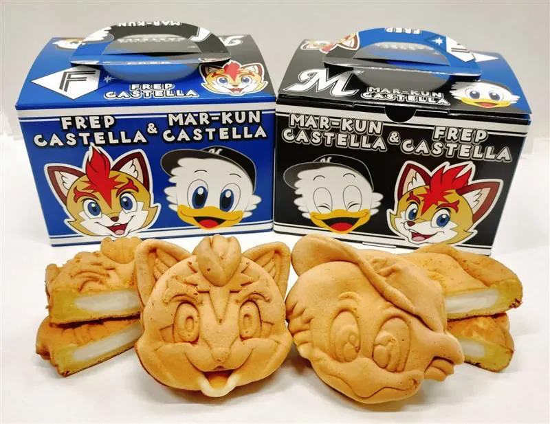 フレップかすてら 1個/4個紙付き