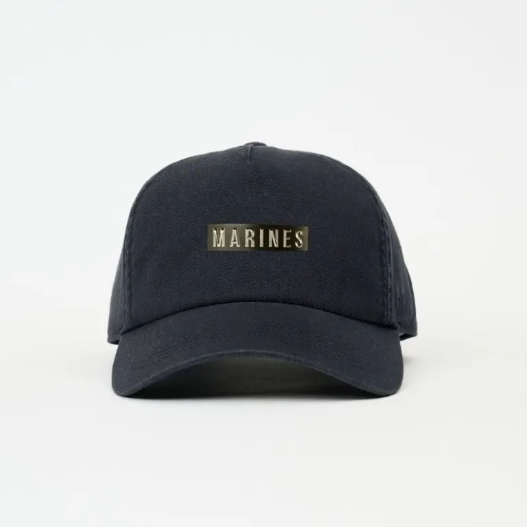 Marines B-Union Metallic Box Logo Pennant Black