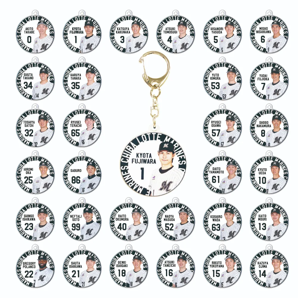 シークレット2.5Dコイン風キーホルダー