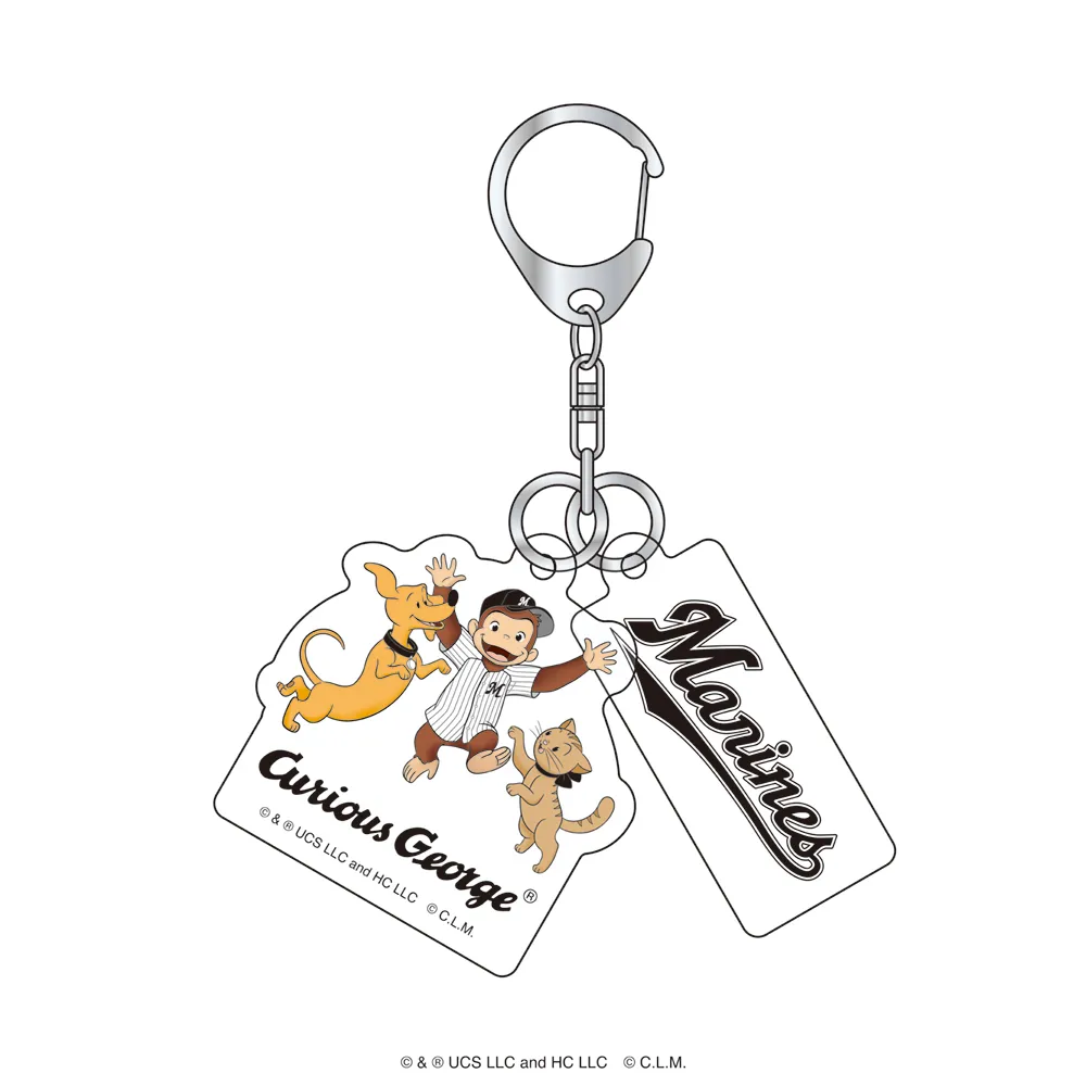 2連アクリルキーホルダー