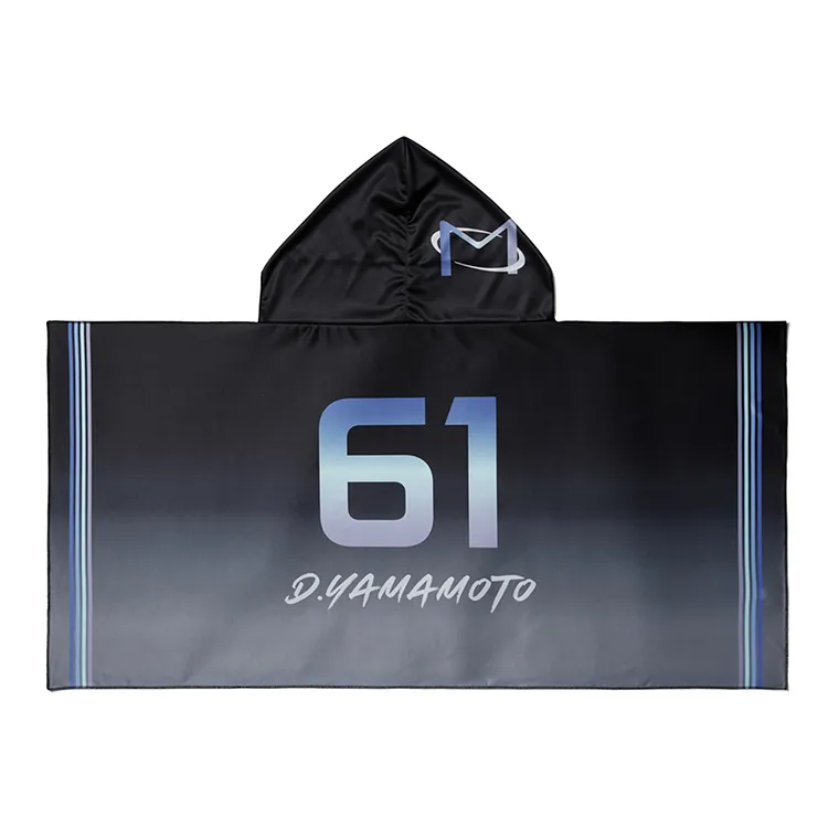 フード付きタオル