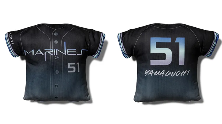 ユニホーム型クッション