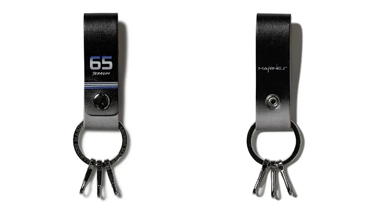 本革製ベルトキーリング