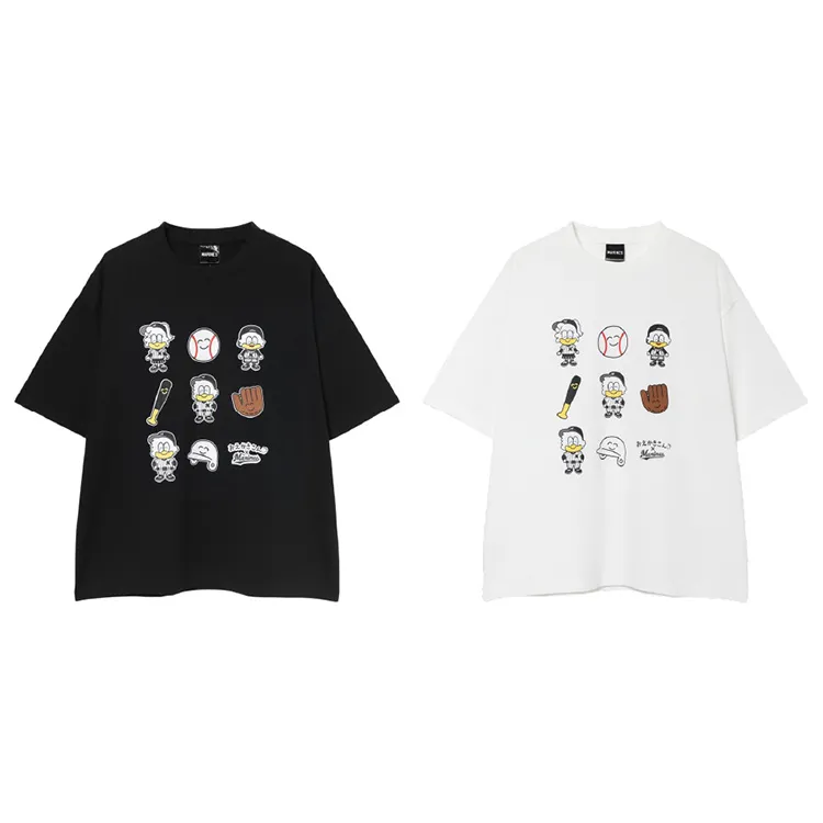 おえかきさん×MARINES 野球Ｔシャツ