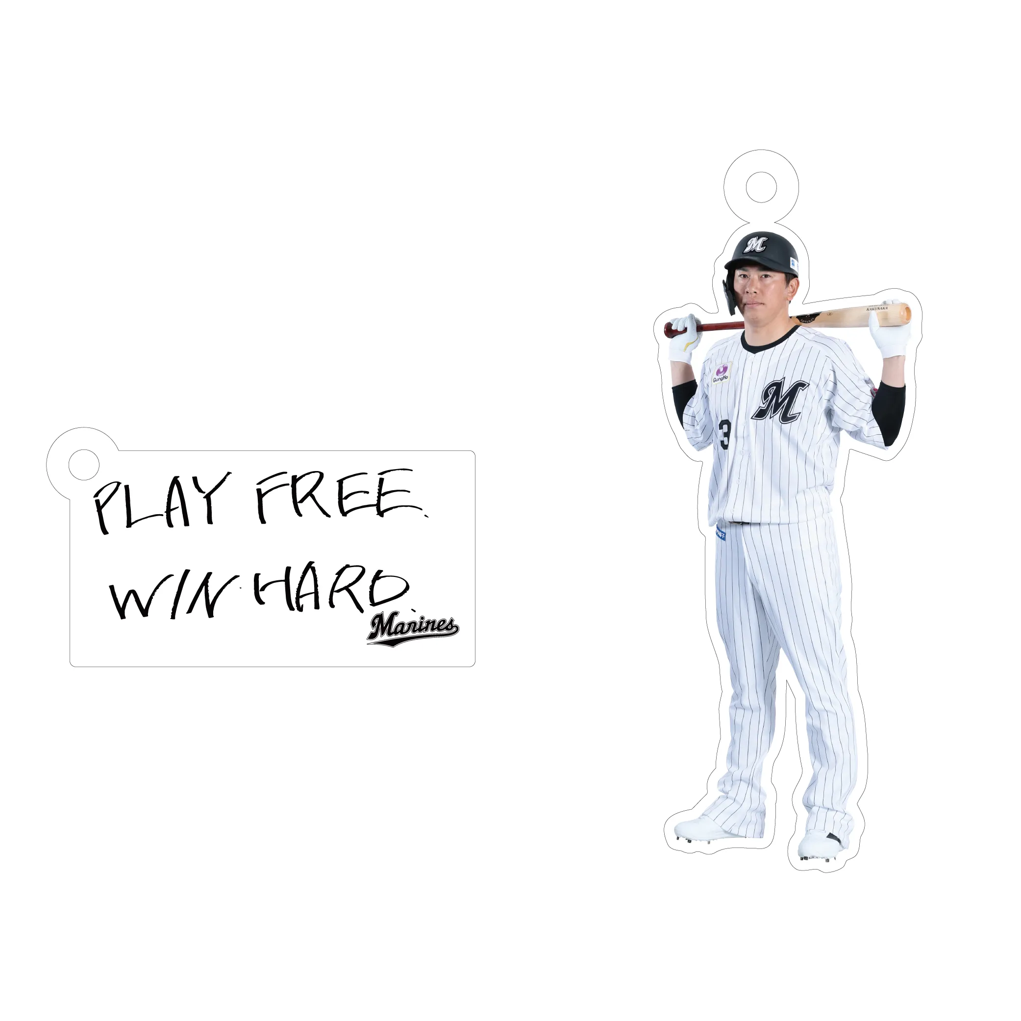 MONTHLY PLAYERS (May.) 2連ワイヤーアクリルキーホルダー