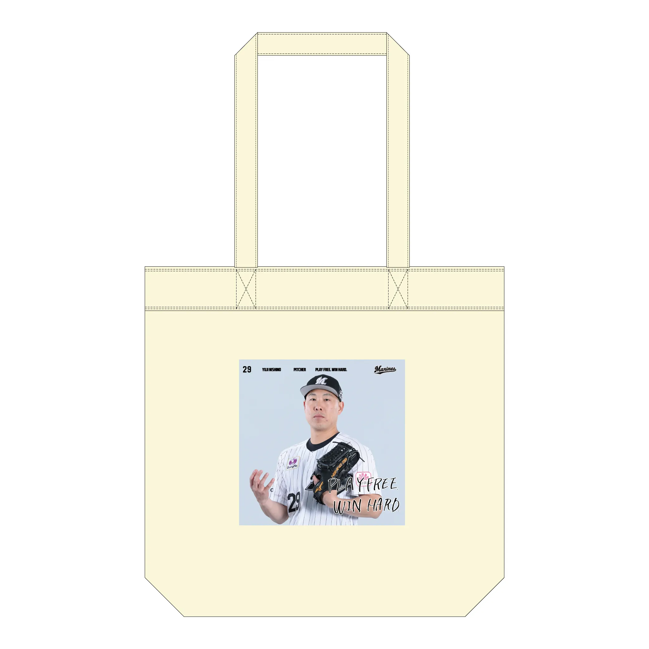 MONTHLY PLAYERS (May.) トートバッグ