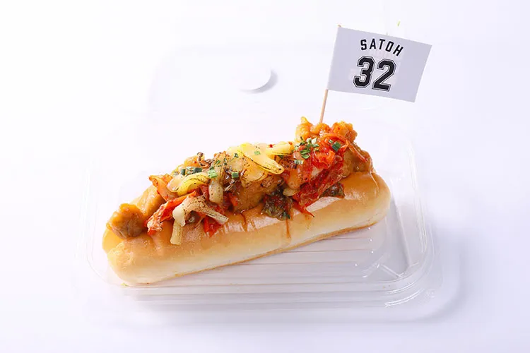 都志也のチーズタッカルビホットドッグ