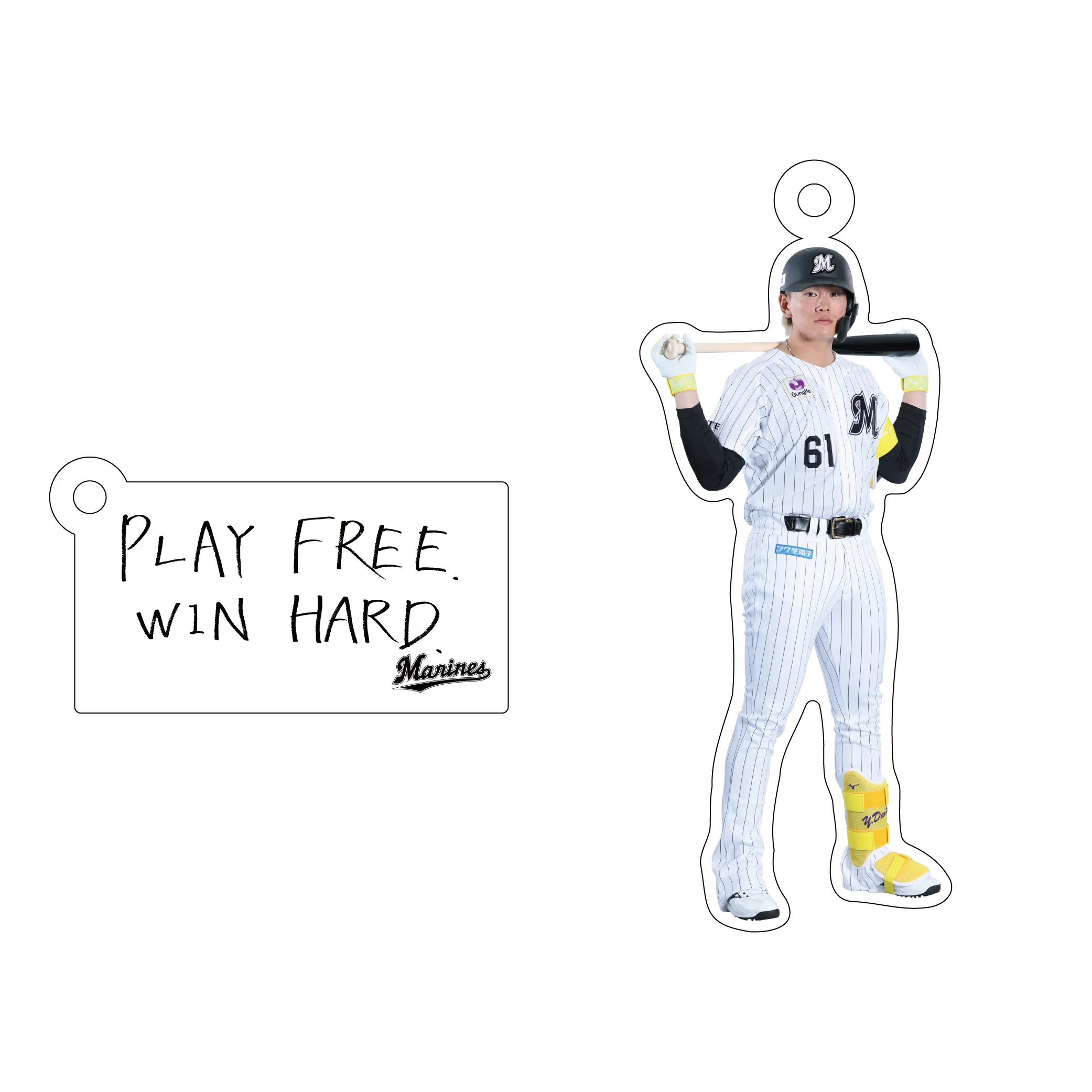 MONTHLY PLAYERS (July.) 2連ワイヤーアクリルキーホルダー