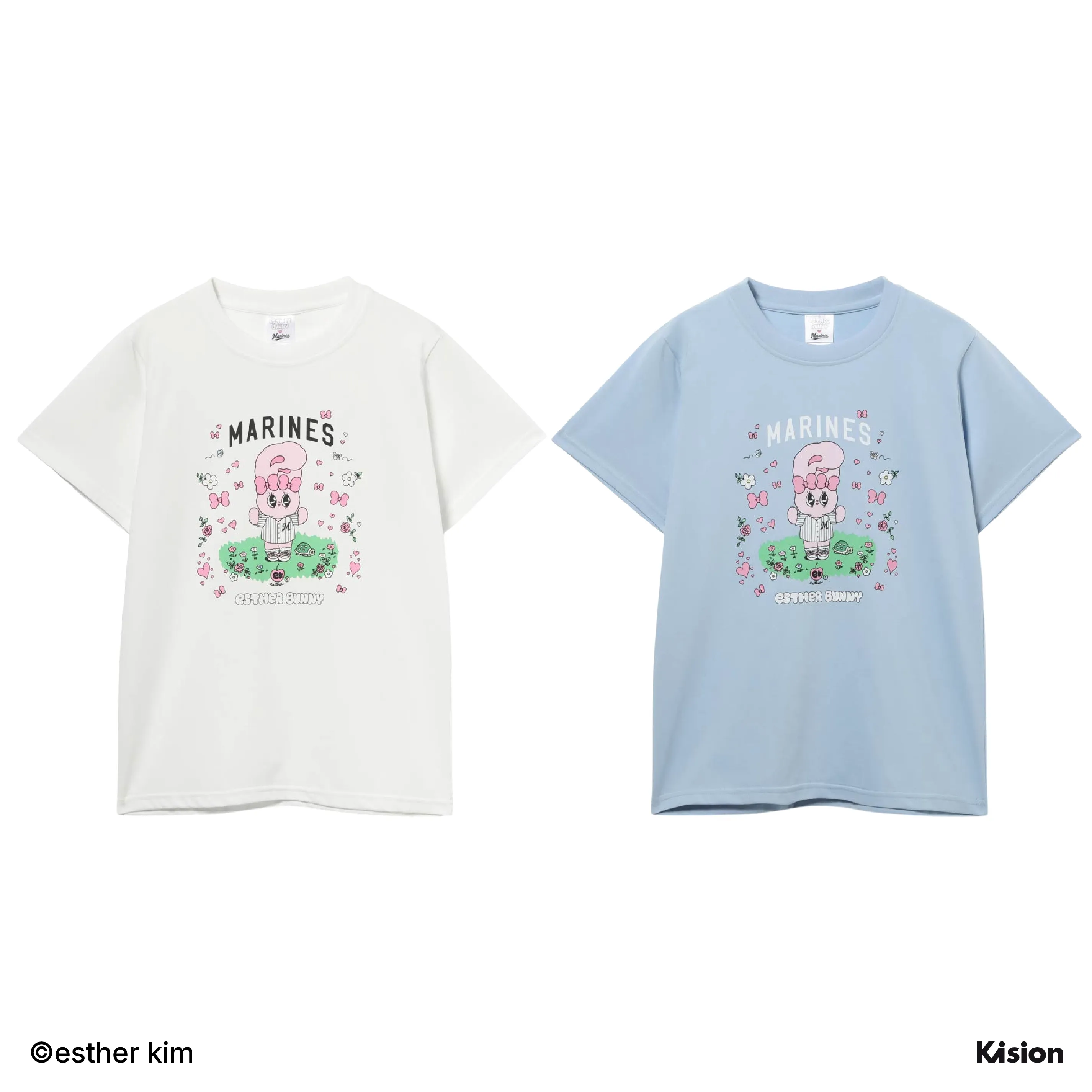 リボンバニー半袖Tシャツ