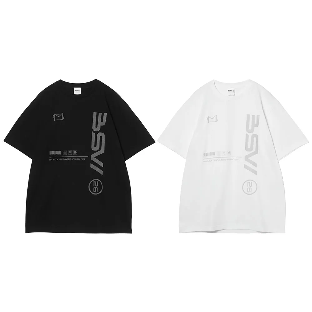 BSWリフレクタープリントTシャツ