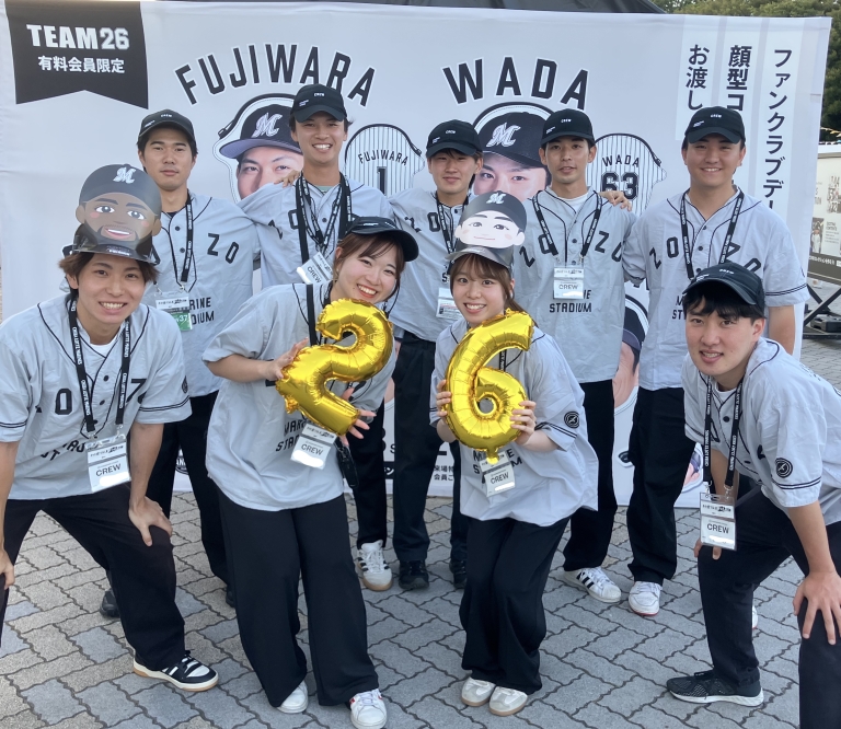 球団公式ファンクラブTEAM26ブース