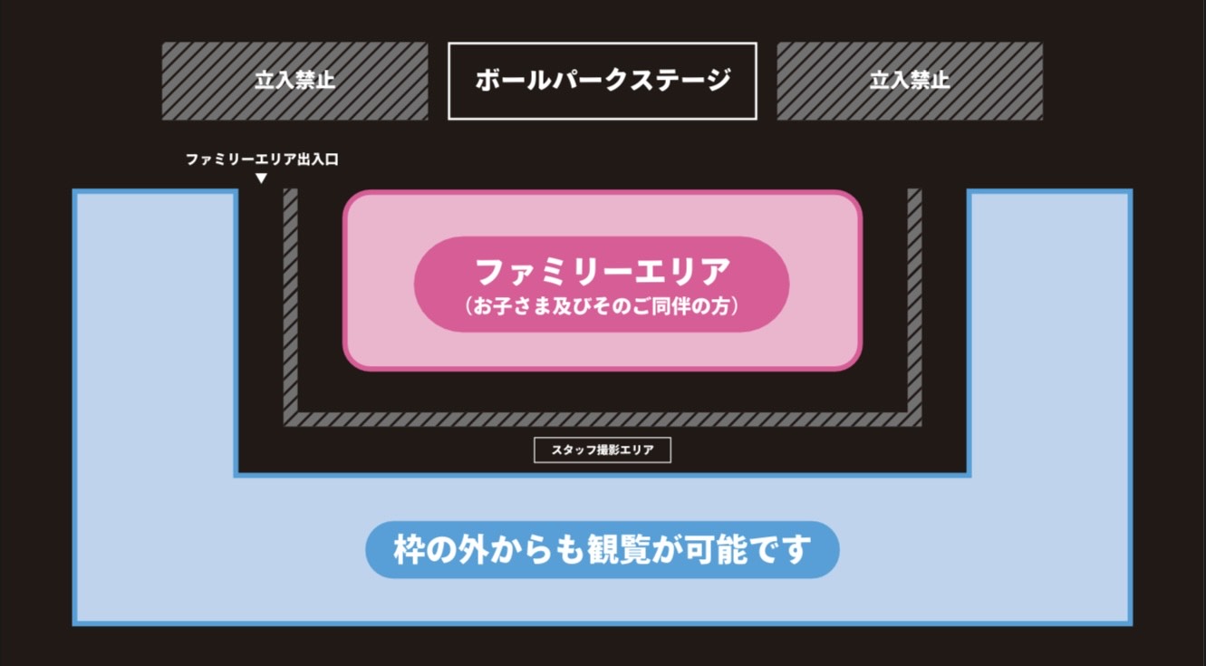 観戦エリア
