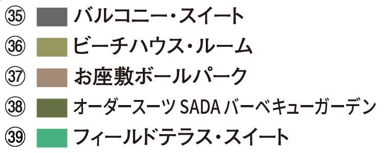 座席名