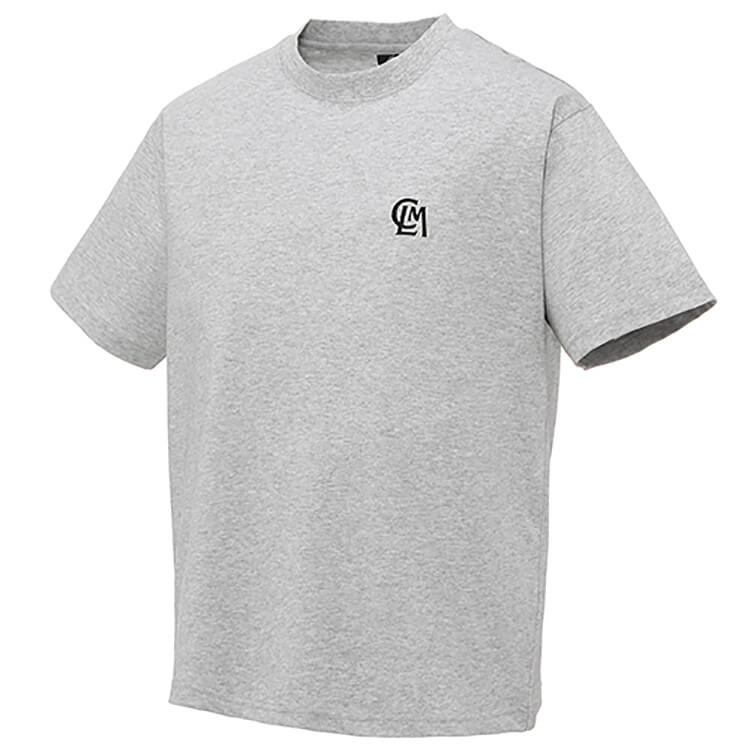 CLM 刺繍Tシャツ H.GRAY