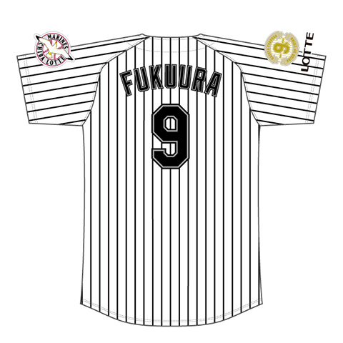 ゴールドロゴワッペン付きレプリカユニフォーム