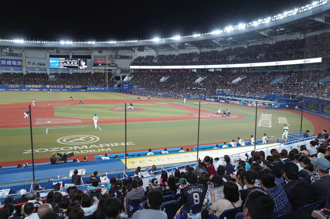 スプラッシュ・シートB(3塁側後方) 眺め