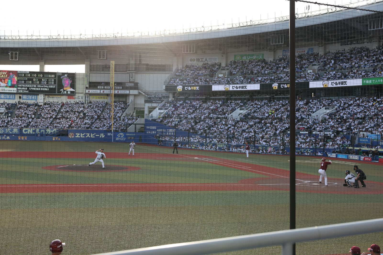 スプラッシュ・シートA(3塁側前方) 眺め