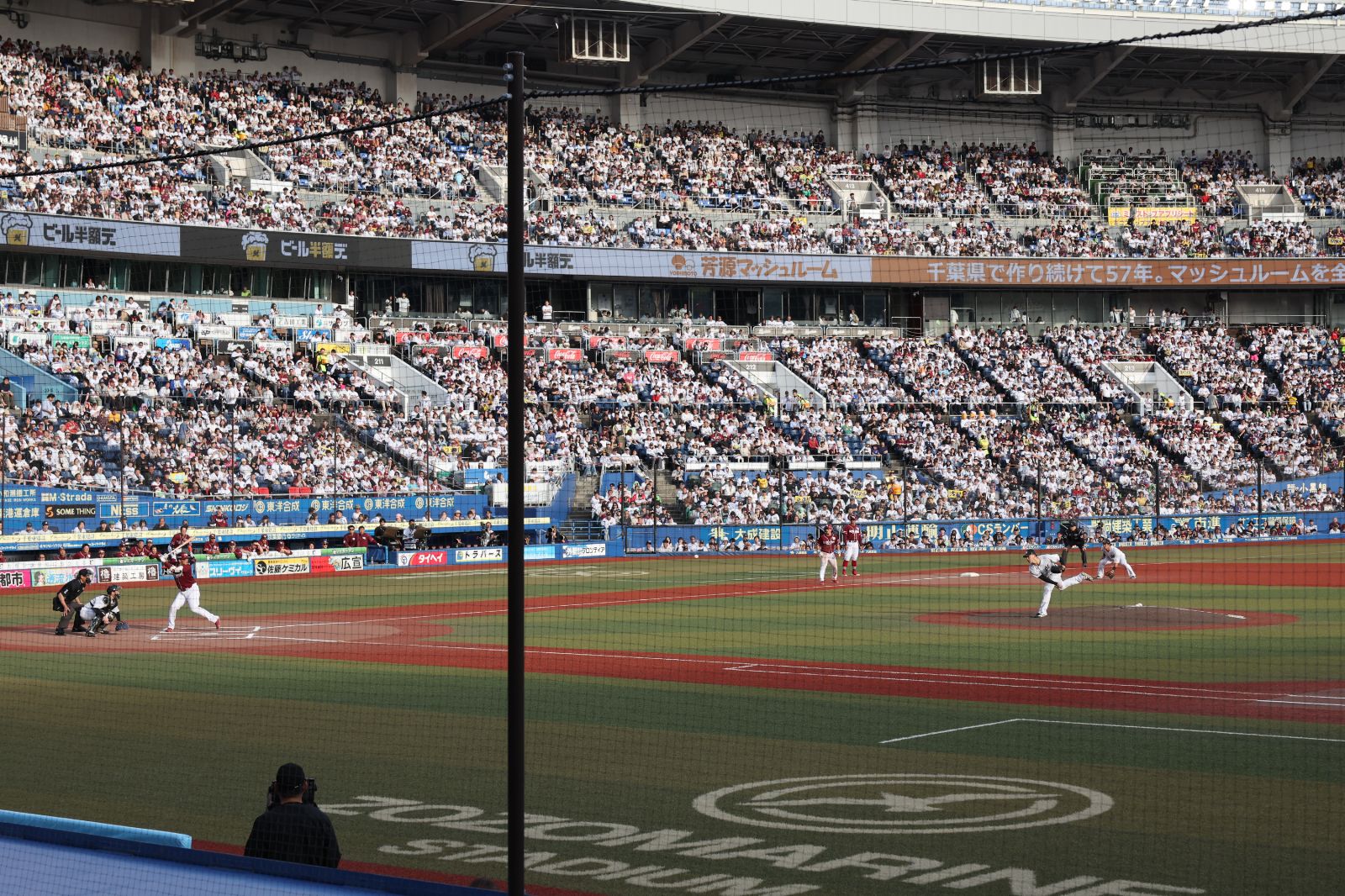 スプラッシュ・シートB(1塁側後方) 眺め