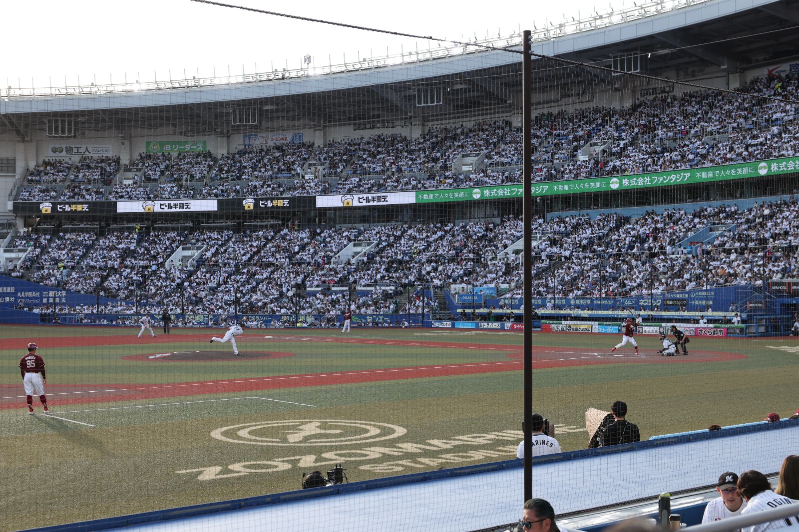 スプラッシュ・シートB(3塁側後方) 眺め